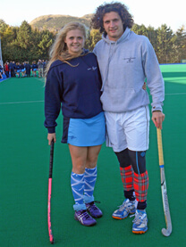 Corey and Kerry-Anne Hastings International athletes